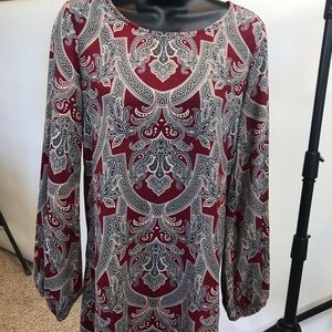 Red Tavern dress•Sage•s/m